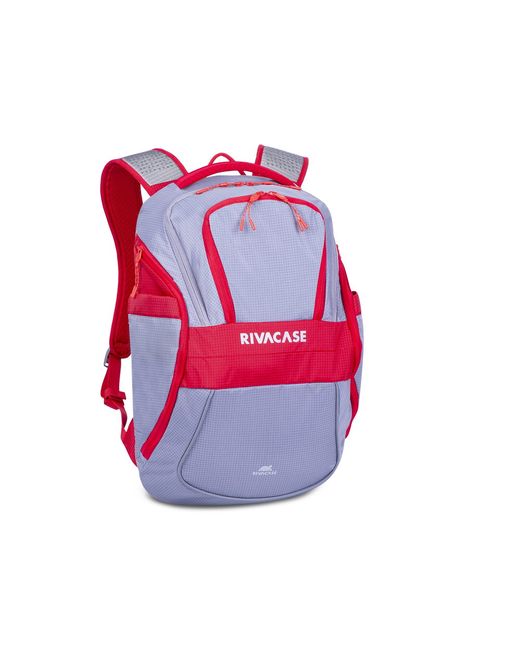 Rivacase рюкзак для ноутбука унисекс 5225 grey/red 15.6 20л