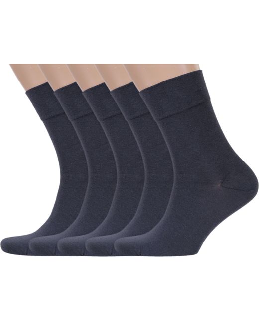 RuSocks Комплект носков мужских серых