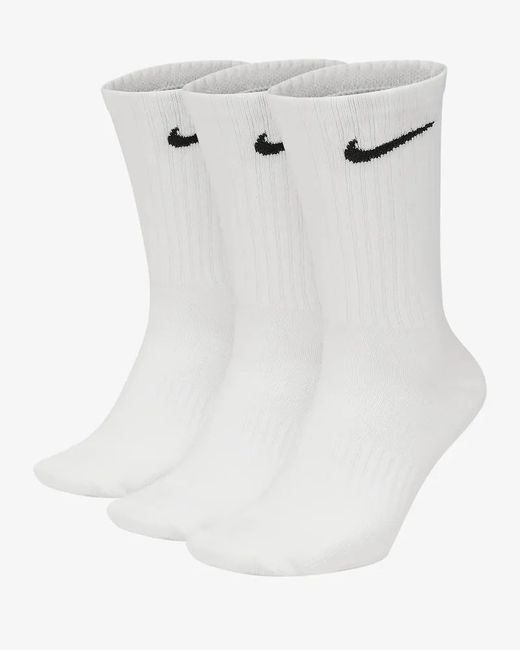 Nike Комплект носков унисекс Sx7676-100 белых