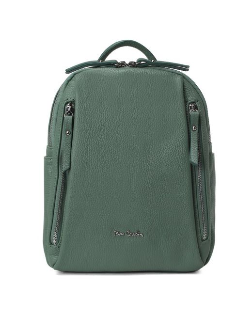 Pierre Cardin. Рюкзак светлый зелено-серый 30х26х10 см