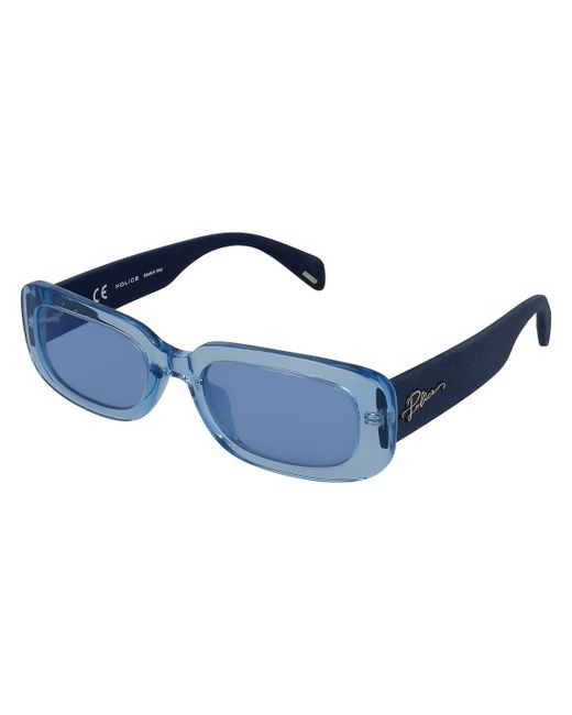 Police Солнцезащитные очки A17 синие