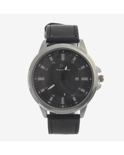 Nobrand Наручные часы Аранс с датой d 45 см черный ремешок