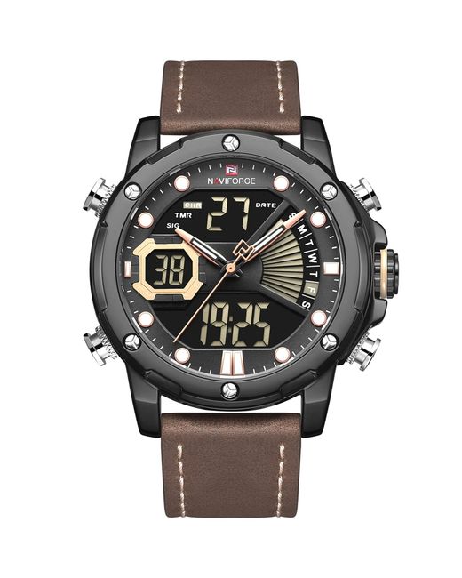 Naviforce Наручные часы NF9172L коричневые