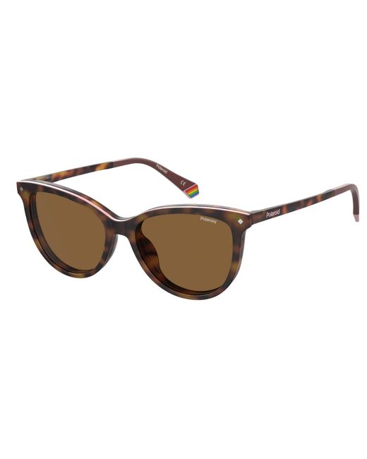 Polaroid Солнцезащитные очки PLD 6138/CS коричневые