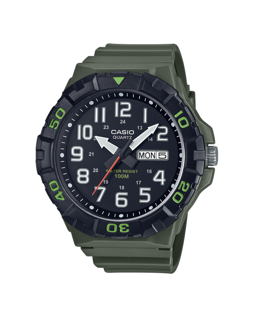 Casio наручные часы Наручные MRW-210H-3A зеленые