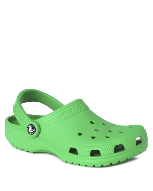 Crocs Сабо зеленые