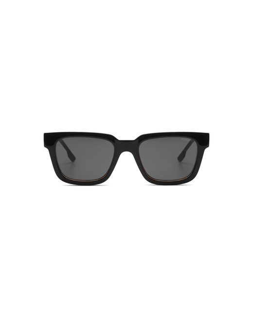 Komono Солнцезащитные очки унисекс Bobby Black Tortoise серые