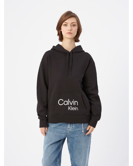 Calvin Klein Jeans Худи черное размер