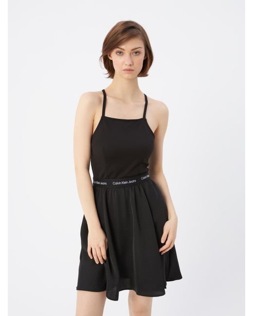 Calvin Klein Jeans Платье черное размер