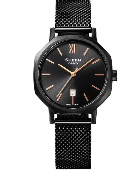 Casio Наручные часы SHE-4554BM-1A черные