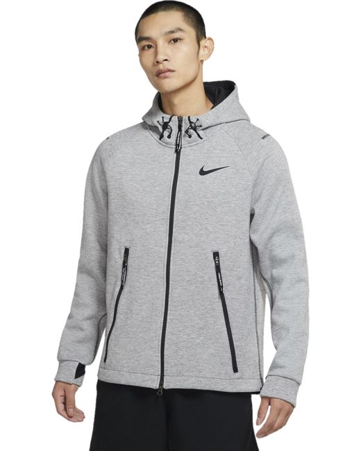 Nike Толстовка Pro Therma-FIT Full-Zip Jacket черная