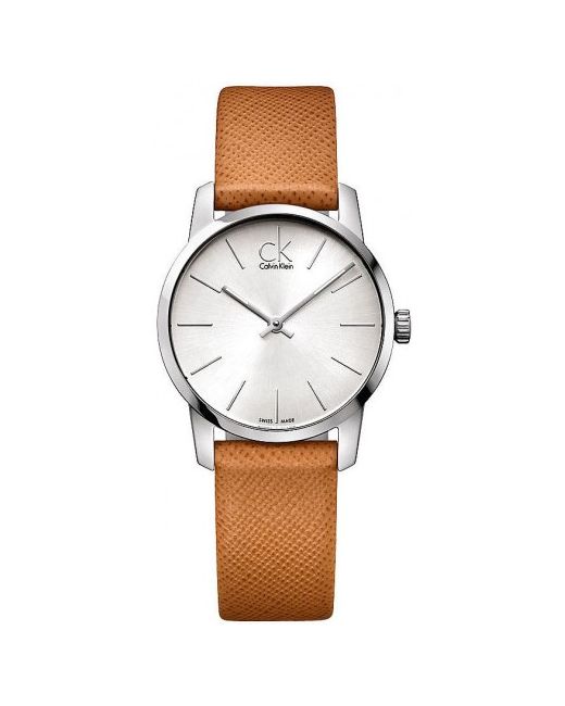 Calvin Klein Наручные часы K2G23120 коричневые