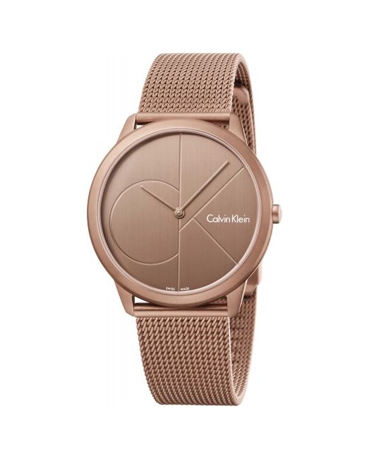 Calvin Klein Наручные часы K3M11TFK золотистые
