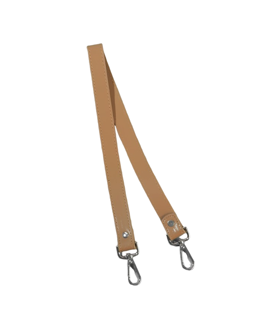 Арт Узор Ручка для сумки с карабинами 60 2 см светло-коричневый