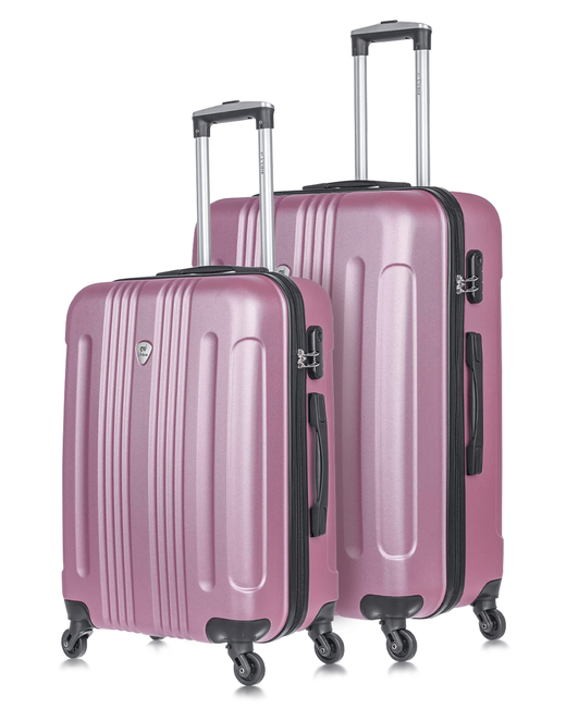 L'Case Комплект чемоданов унисекс Bangkok золото