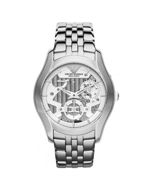 Emporio Armani Наручные часы унисекс AR4676 серебристые