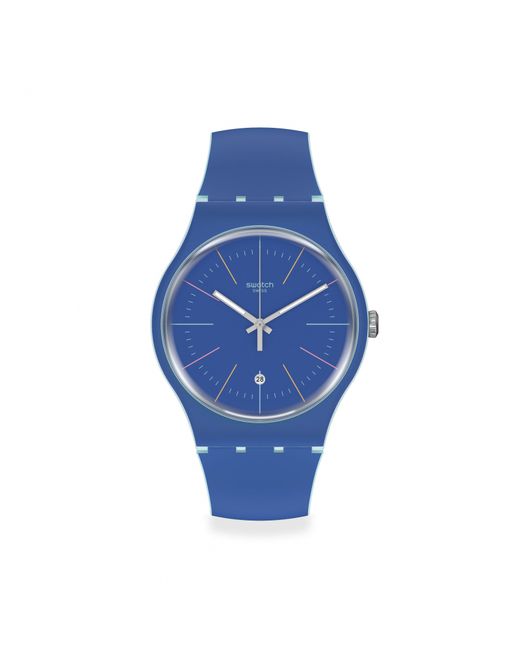 Swatch Наручные часы унисекс BLUE LAYERED