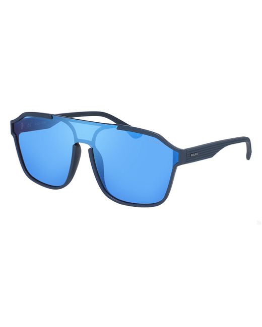 Police Солнцезащитные очки унисекс 497 голубые