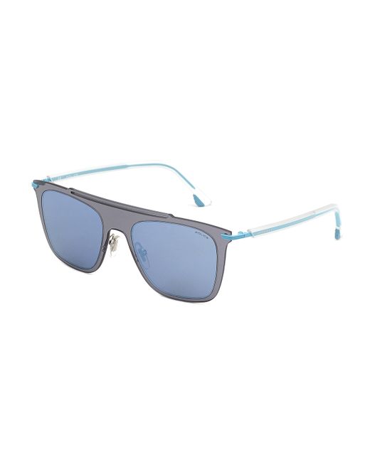 Police Солнцезащитные очки унисекс 581 синие