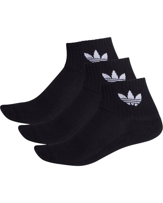 Adidas Комплект носков женских Mid Ankle белых