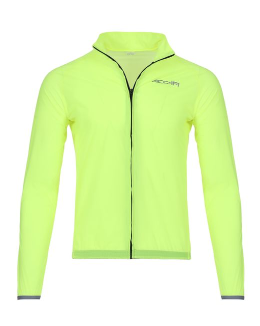 Accapi Спортивная куртка Wind/Waterproof Jacket Full Zip M желтая
