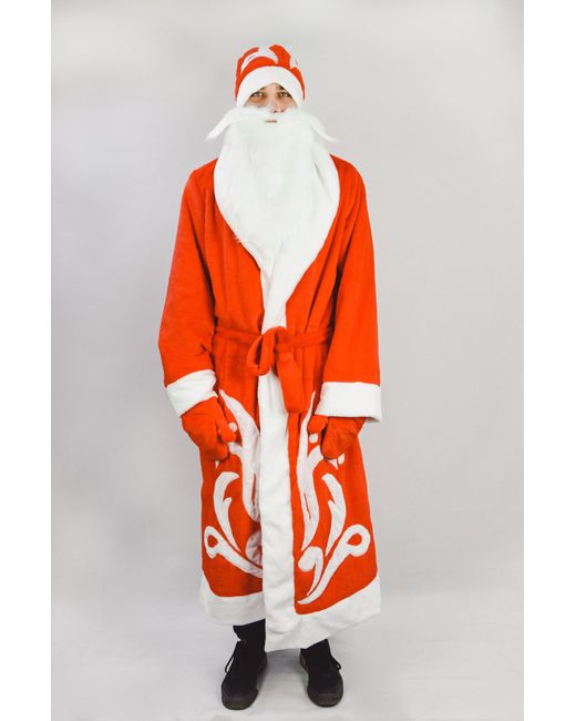 Бока Костюм карнавальный мужской Дед Мороз