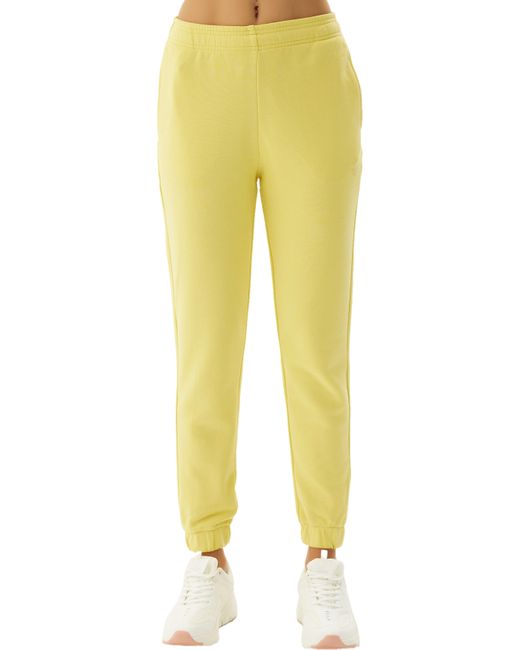 Bilcee Спортивные брюки Knitting Pants желтые
