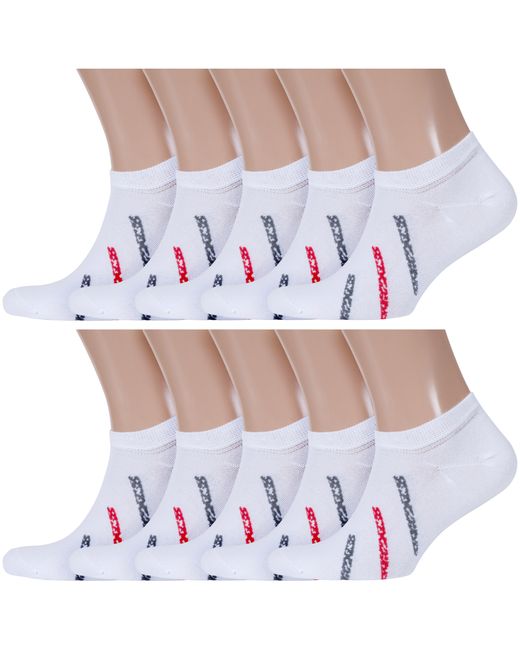 RuSocks Комплект носков мужских 10-М3-23714 белых