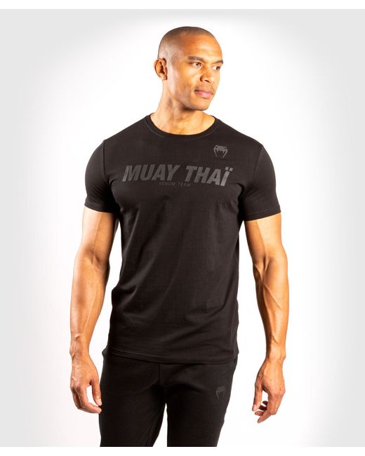 Venum Футболка Muay Thai VT T-Shirt черная