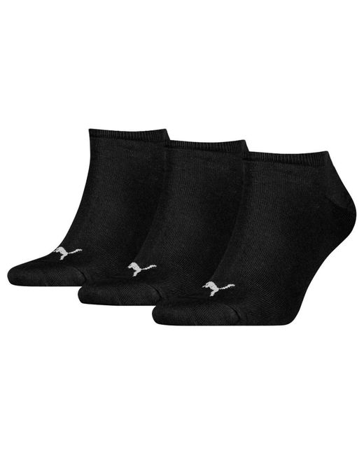 Puma Носки Sneaker Plain 3ppk черные