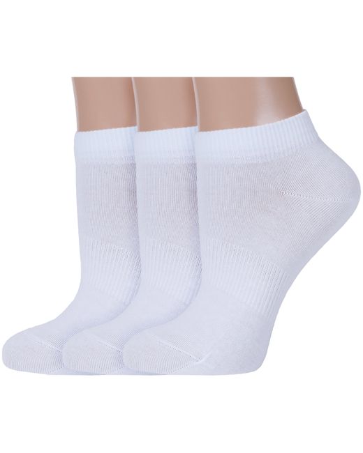 RuSocks Комплект носков женских 3-Ж3-23763 белых