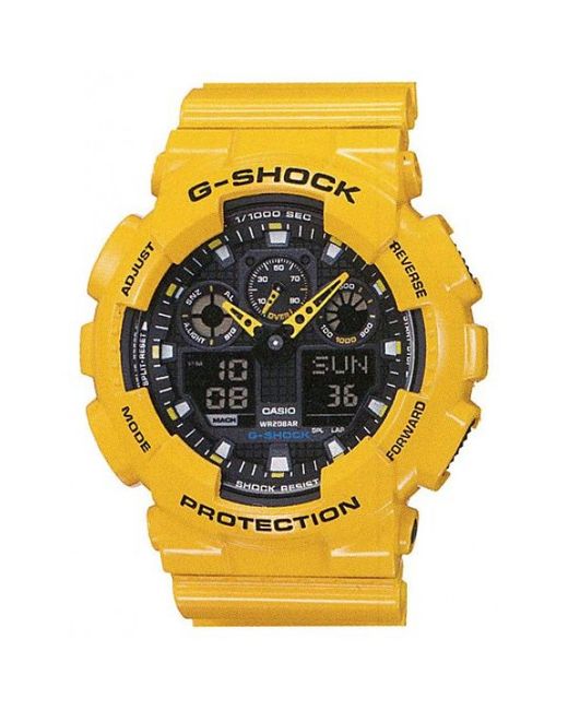Casio Наручные часы G-SHOCK GA-100A-9A
