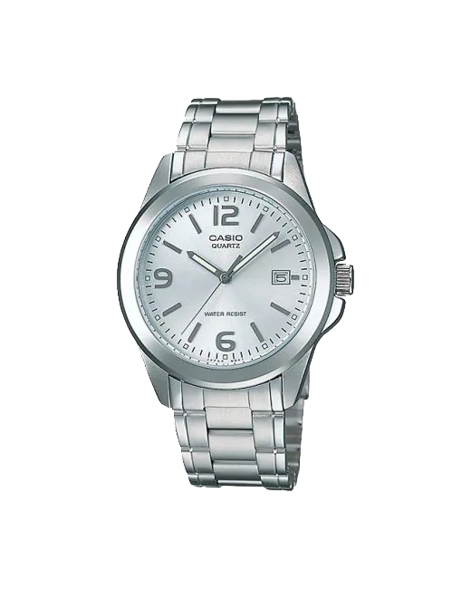 Casio Наручные часы MTP-1215A-7A серебристые