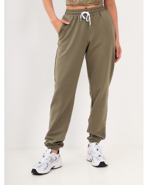 Mom №1 Спортивные брюки MOM-3170 зеленые