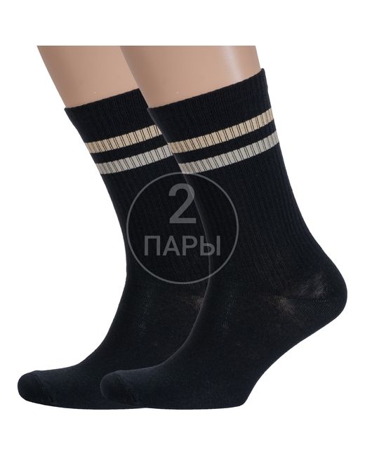 Борисоглебский трикотаж Комплект носков мужских 2-4С211 черных