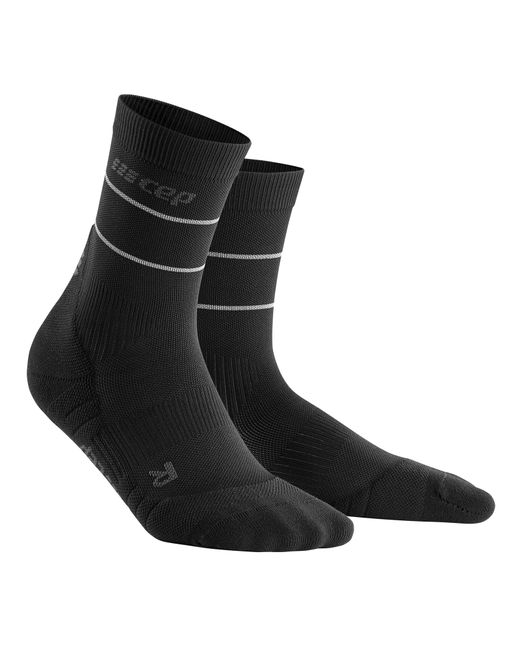 Cep Носки Reflective Crew Socks C103R черные