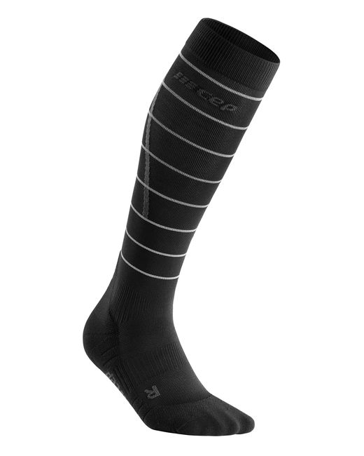 Cep Гольфы унисекс Reflection Compression Knee Socks C123R черные