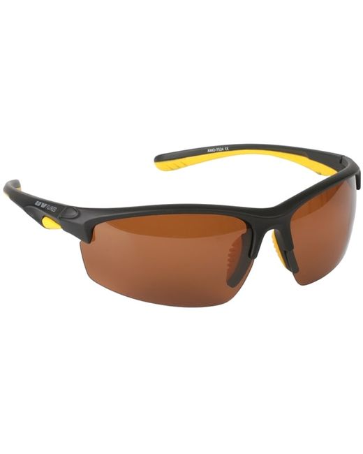 Mikado Спортивные солнцезащитные очки унисекс коричневые