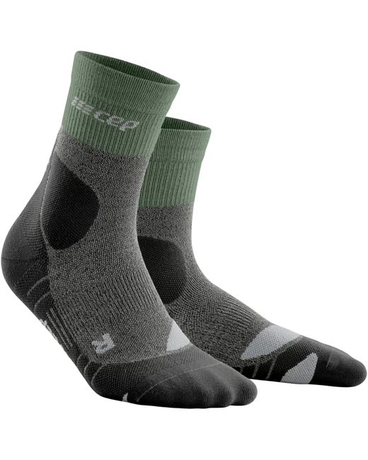 Cep Носки Compression Merino Socks зеленые
