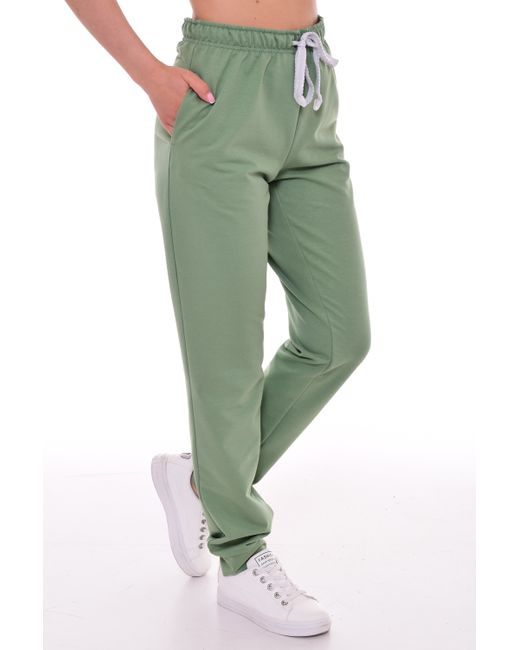 Новое кимоно Спортивные брюки 8-028 зеленые