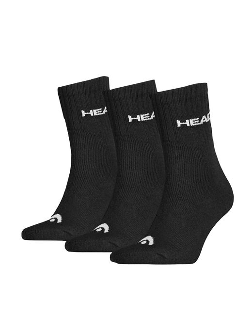 Head Комплект носков унисекс Socks Tennis Club x3 черных