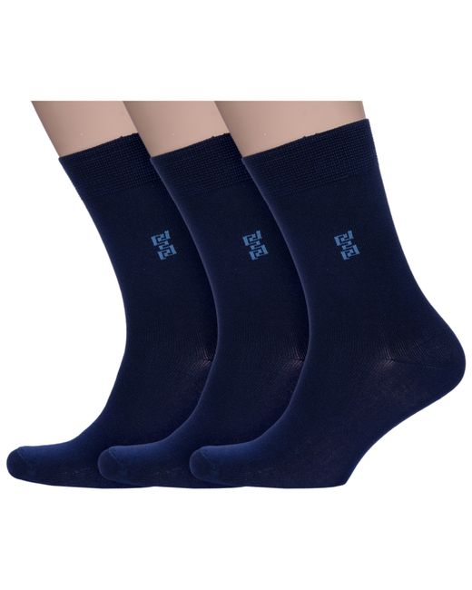Наше Комплект носков мужских 3-524С3 синих