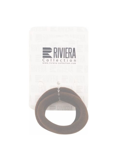Riviera Резинки для волос Гладкая 4 см в ассортименте 2 шт