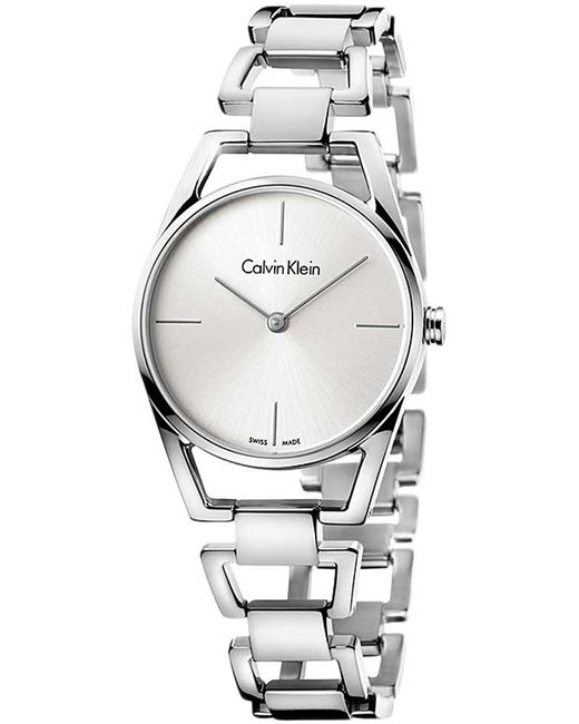 Calvin Klein Наручные часы Dainty серебристые