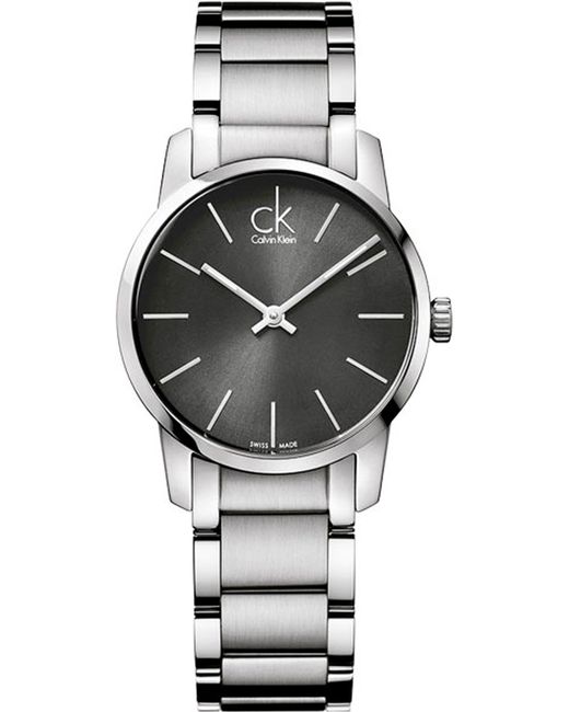 Calvin Klein Наручные часы City серебристые