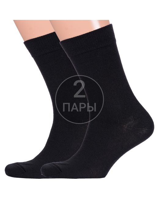 Para Socks Комплект носков мужских 2-M4D1 черных 2 пары