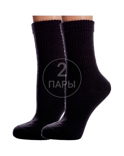 Para Socks Комплект носков женских 2-L2D2 черных 2 пары