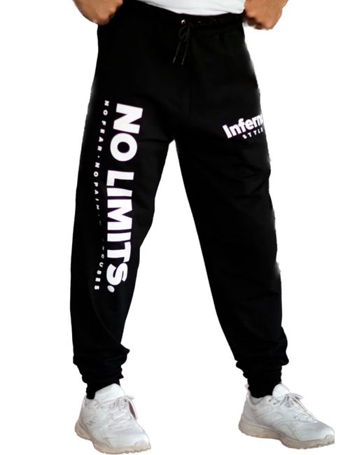 INFERNO style Спортивные брюки Б-001-002-01 черные
