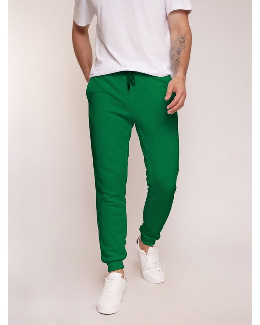 Uzcotton Спортивные брюки UZ-M-SH-P зеленые