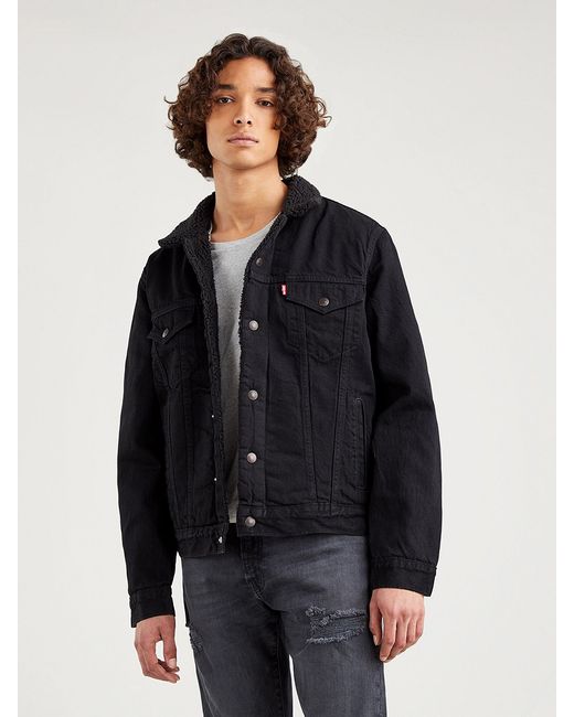 Levi's® Джинсовая куртка 16365-0100 черная